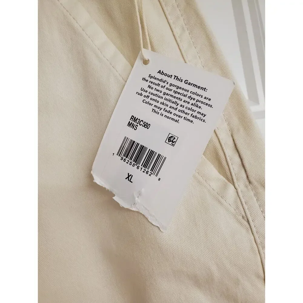 NEW NWT Women's Splendid Margaret High-Rise Trouser Shorts (Khaki) | Size XL - Picture 6 of 8